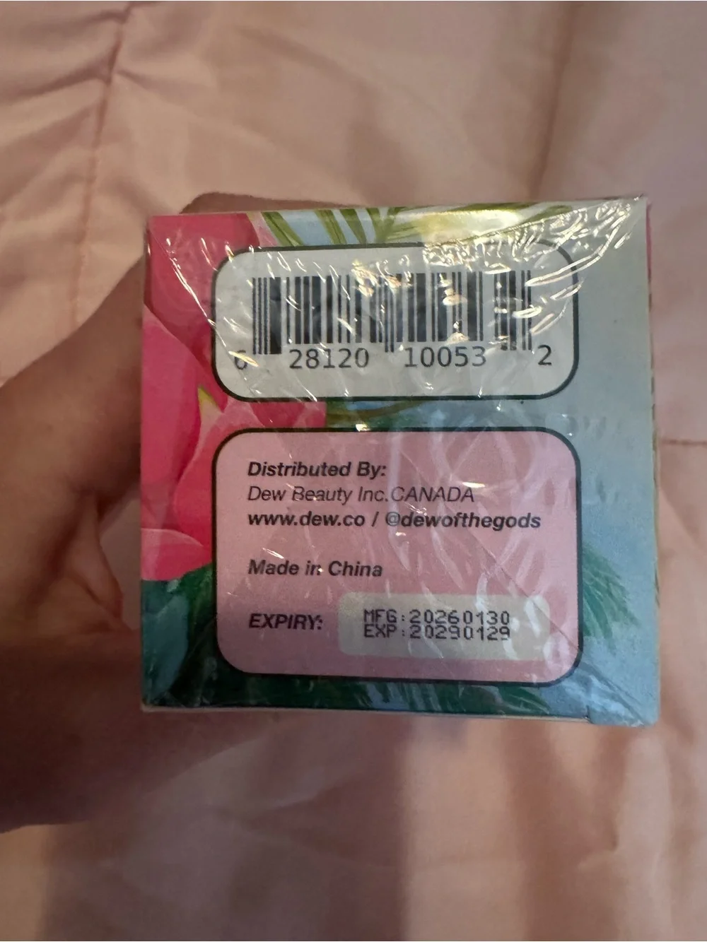 Dew of the Gods Maui Glaze dragon fruit oil facial cleanser